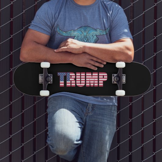 TRUMP PATRIOTIC SKATEBOARDS SKATEBOARD DECK (Außenbereich 3)