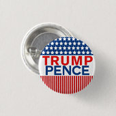 Trump - Pence 2016 Button (Vorne & Hinten)