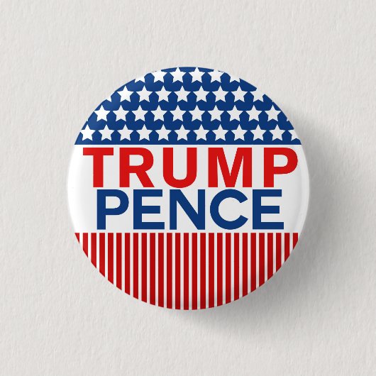 Trump - Pence 2016 Button (Vorderseite)