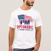 Trump Pence 2016 - Korb der Bedauernswerte T-Shirt (Vorderseite)
