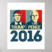 Trump Pence 2016 Poster - - (Vorne)