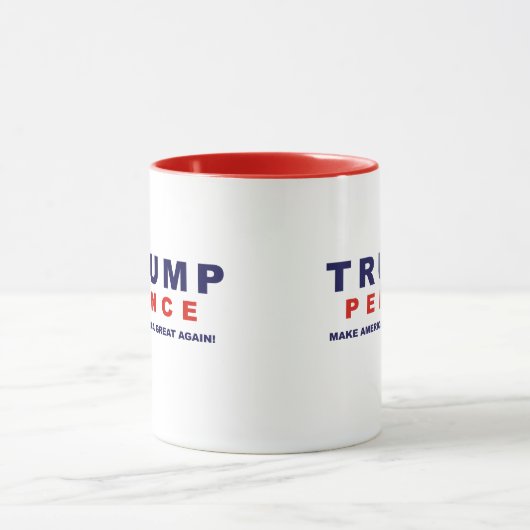 Trump Pence 2016 - Tasse (Zentrum)