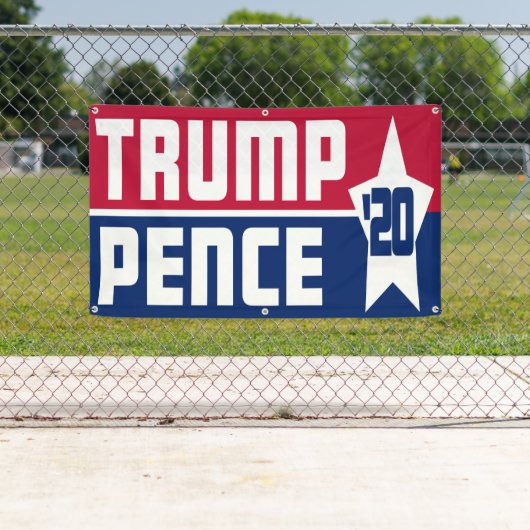 Trump/Pence 2020 Banner (Insitu)
