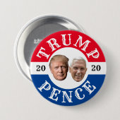 Trump Pence 2020 Button (Vorne & Hinten)