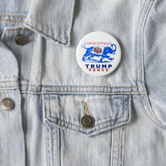 Trump Pence 2020 Button (Beispiel)