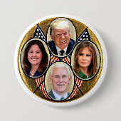 Trump/Pence 2020 Button (Vorderseite)