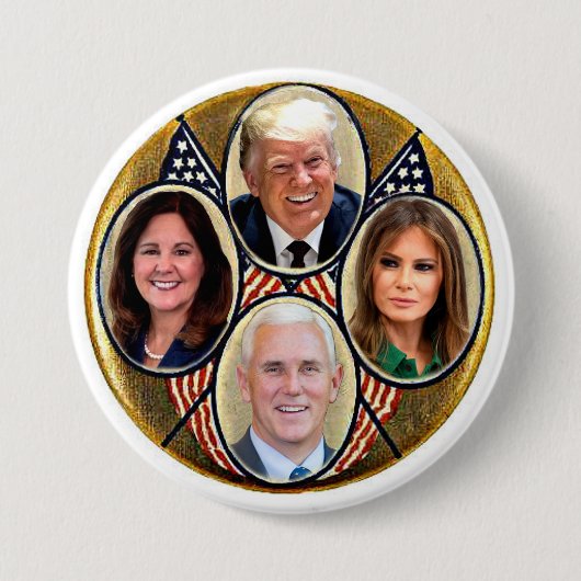 Trump/Pence 2020 Button (Vorderseite)