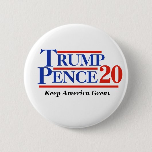 TRUMP PENCE 2020 BUTTON (Vorderseite)