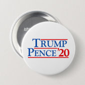 Trump Pence '20 Button (Vorne & Hinten)