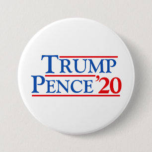 Trump Pence '20 Button