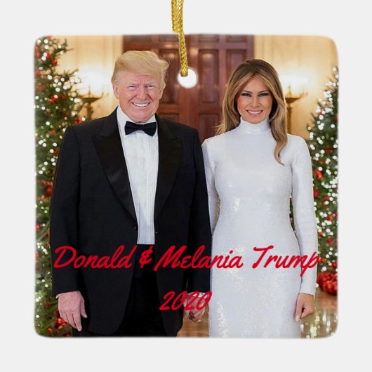 Trump / Pence Christmas Ornament (Vorderseite)