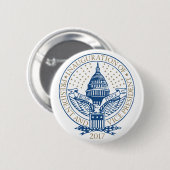 Trump Pence Präsident Einweihung des Logos Button (Vorne & Hinten)