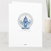 Trump Pence Präsident Einweihung des Logos Karte (Rückseite)