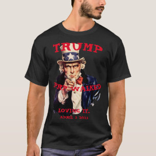 Trump Perp Wlief 2023 Dienstag Uncle Sam T-Shirt