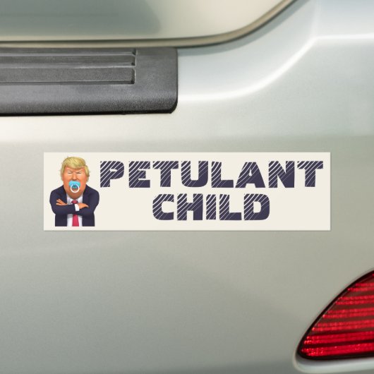 Trump - Petulant Child Autoaufkleber (Auf Auto)