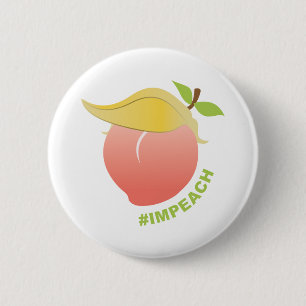 Trump-Pfirsich Button