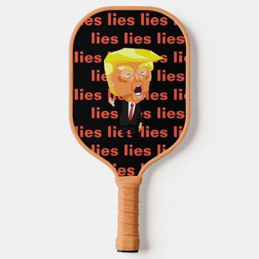 Trump Pickleball Paddle (Rückseite)