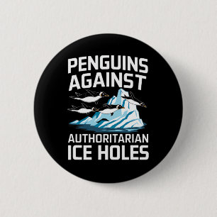 Trump Pinguine gegen autoritäre Eislöcher Sta Button