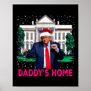 Trump Pink 2024 Nimm America Ck Daddys Zuhause Chr Poster