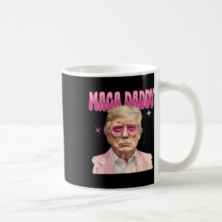 Trump Pink Sungles Maga Daddy Funny Trump 2024 Kaffeetasse