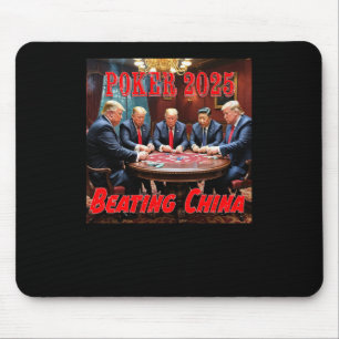 Trump-Poker 2025 Mousepad