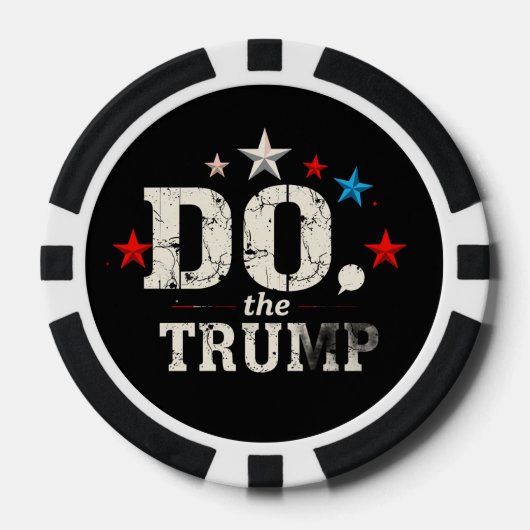 Trump Pokerchips (Vorderseite)