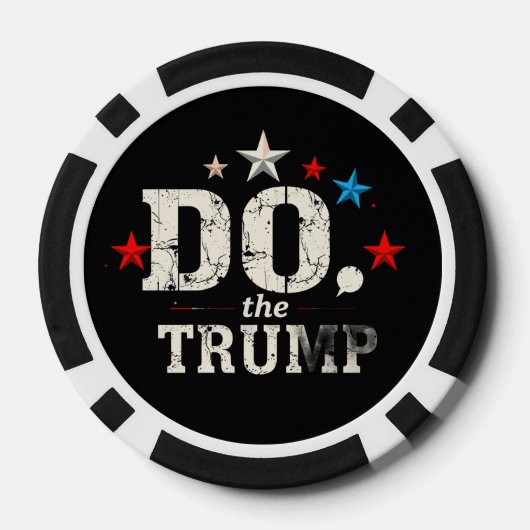 Trump Pokerchips (Rückseite)