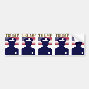 TRUMP-POLITIK AUTOAUFKLEBER