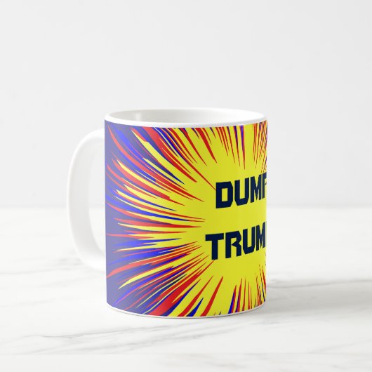 Trump - Politische Tasse (Vorderseite Links)