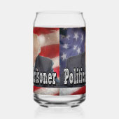Trump Politischer Gefangener Dosenglas (Rechts)