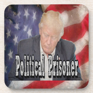 Trump Politischer Gefangener Getränkeuntersetzer