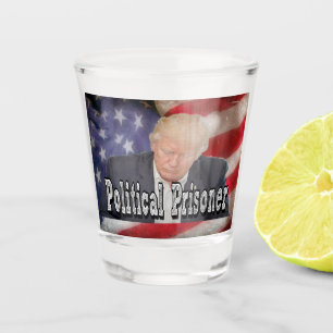 Trump Politischer Gefangener Schnapsglas