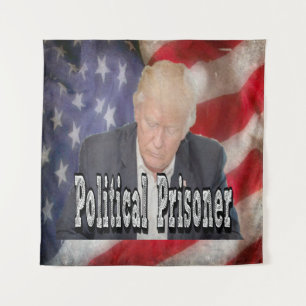 Trump Politischer Gefangener Wandteppich