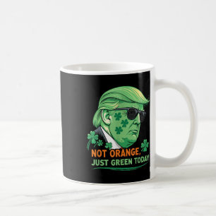 Trump politischer Humor - Grün ist das neue Orange Kaffeetasse