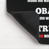 Trump - Politisches T-Shirt für Unabhängige und Li Mousepad (Ecke)