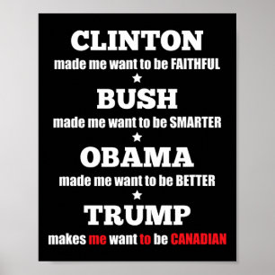 Trump - Politisches T-Shirt für Unabhängige und Li Poster