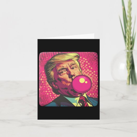 Trump-Pop 2024 Karte (Vorderseite)