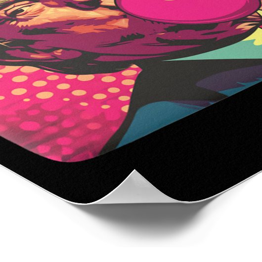 Trump-Pop 2024 Poster (Ecke)