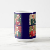 Trump Pop Art Christmas Mug Patriotic Holiday Kaffeetasse (Mittel)