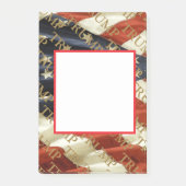 TRUMP POST-IT KLEBEZETTEL (Vorderseite)