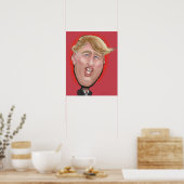 Trump Poster (Küche)