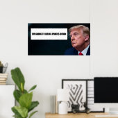 Trump Poster (Heimbüro)