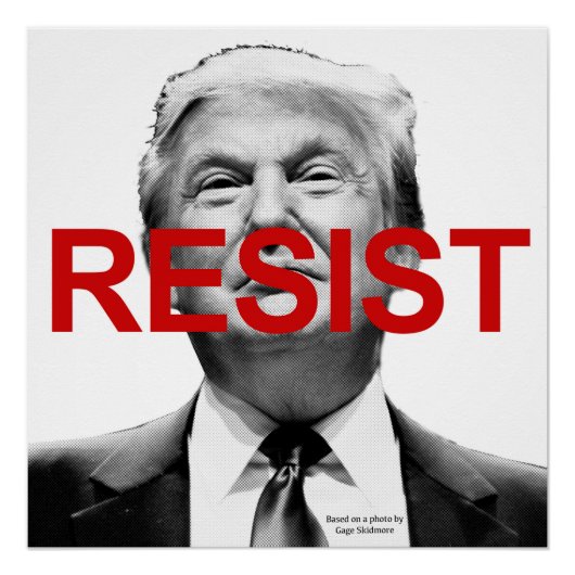 Trump Poster (Vorderseite)