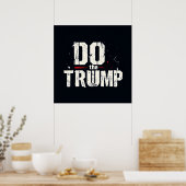 Trump Poster (Küche)