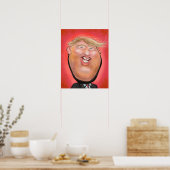 Trump Poster (Küche)