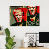 Trump Poster (Heimbüro)