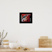 Trump-Poster 2020 in Florida Poster (Küche)