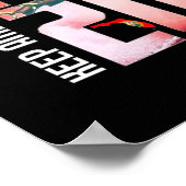 Trump-Poster 2020 in Florida Poster (Ecke)