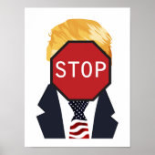 Trump Poster stoppen (Vorne)