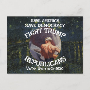Trump Postkarte